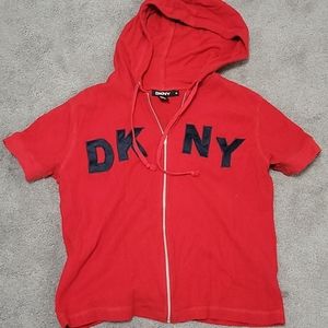 DKNY hooded top